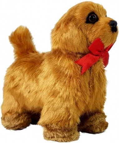 Chiot interactif – marche et aboie, marron