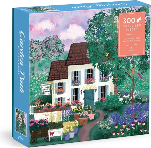 Puzzle Chemin de jardin 300 pièces – GALISON x Joy Laforme
