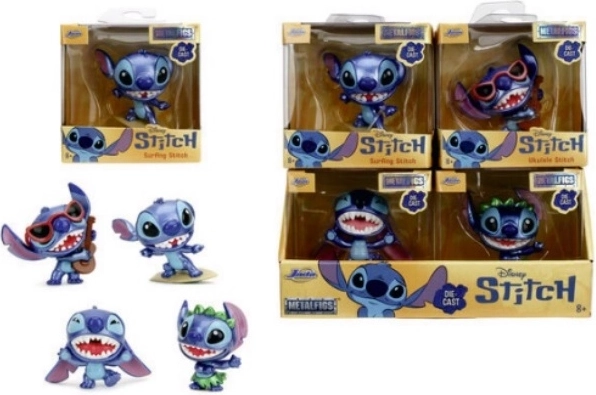 Figurine de collection en métal Stitch Jada Toys 6,5 cm