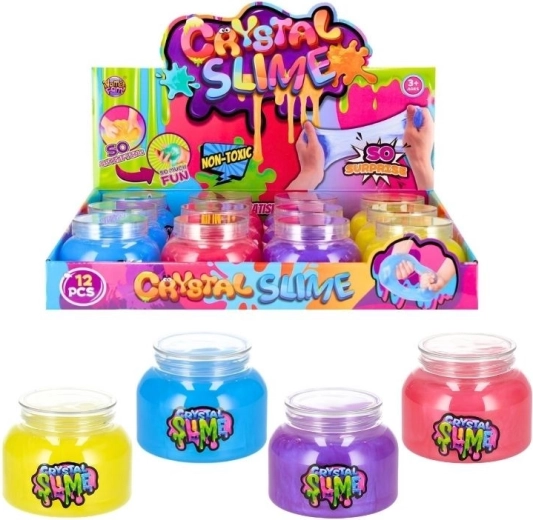 Slime cristal dans un gobelet en plastique - 1 pièce