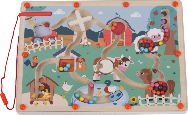 2Kids Toys Plateau de jeu magnétique Ferme