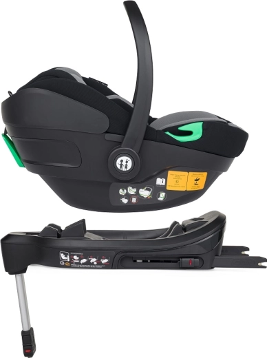 Petite&Mars siège auto Core Pro i-Size Black Grey 40–87 cm avec base ISOFIX