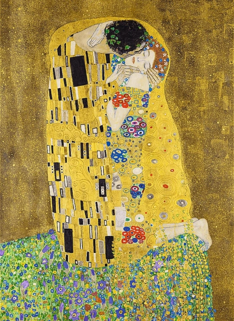 Puzzle en bois Gustav Klimt - Le Baiser 200 pièces