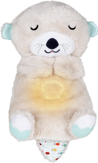 Peluche respirante musicale Chipolino Loutre Biscuit