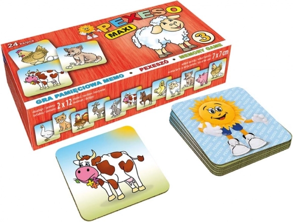 pexeso mfp lux – animaux de la ferme