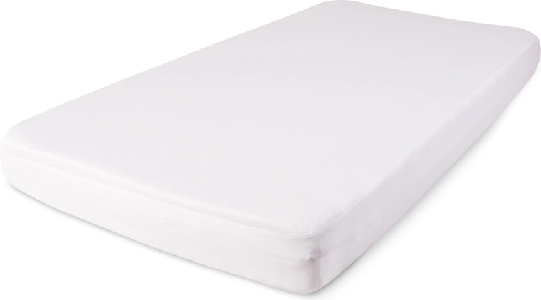 Drap-housse imperméable Tencel 70 × 140 cm blanc