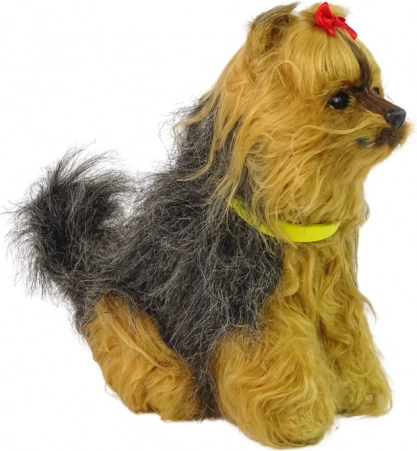 Chiot en peluche interactif Yorkshire Terrier avec sons et mouvements