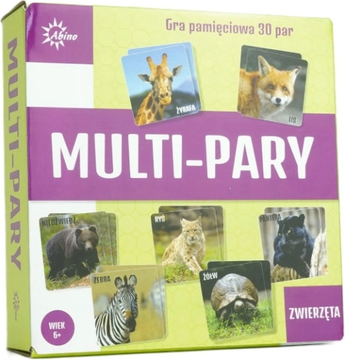 Pexeso animaux – jeu de mémoire