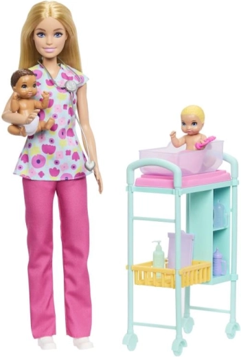 Barbie set de jeu métiers – pédiatre