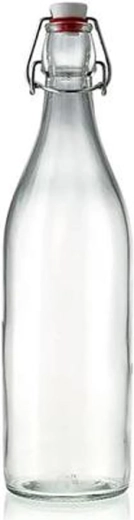 Bouteille en verre TORO avec fermeture à étrier (type « brevet ») 260 ml
