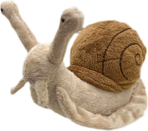 Escargot en peluche 20 cm