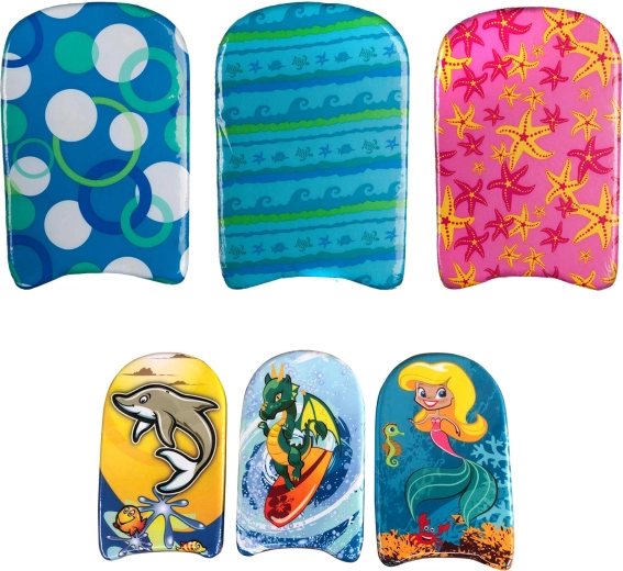 Planche de natation enfant EPS 44 × 30 × 4 cm, assortiment de motifs