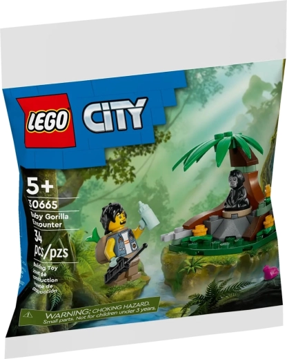 LEGO City 30665 Rencontre avec un bébé gorille