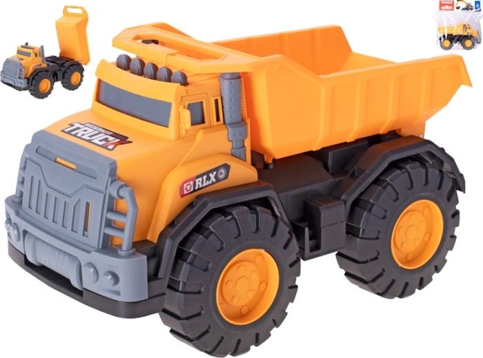 Camion-benne de chantier 33 cm – jouet en plastique à roue libre