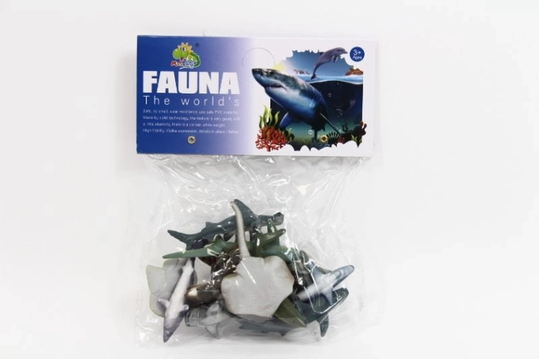 Ensemble d’animaux marins – 12 figurines