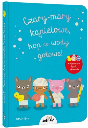 Livre de bain magique : hop dans l’eau et c’est parti !