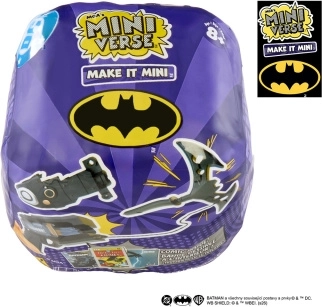 MGA's Miniverse Make It Mini Batman – mini set de collection - 1 pièce