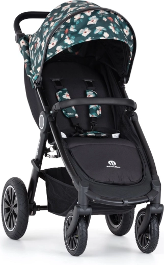 Petite&Mars poussette sportive Street+ Air black limited flowers