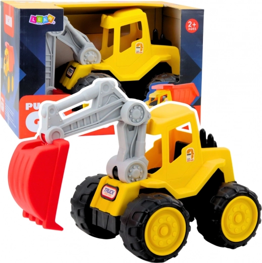 Pelleteuse jaune pour enfants pour le sable