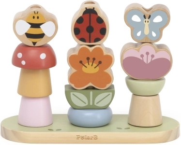 Jardin en bois pour les tout-petits