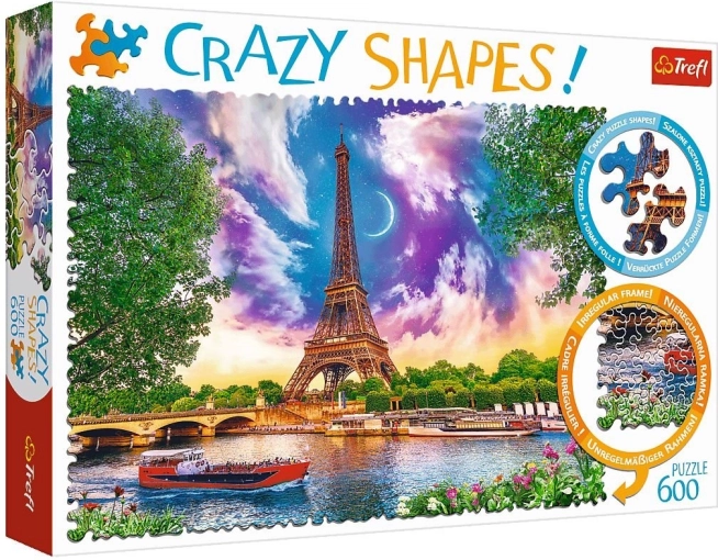 Puzzle 600 Crazy Shapes - Ciel au-dessus de Paris
