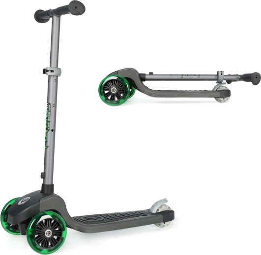 Qplay Future Eco – trottinette d’équilibre à trois roues avec plateau lumineux