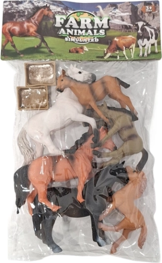 Animaux – chevaux, set de figurines
