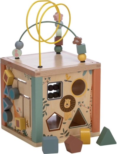 Cube éducatif en bois Freeon Free2Play