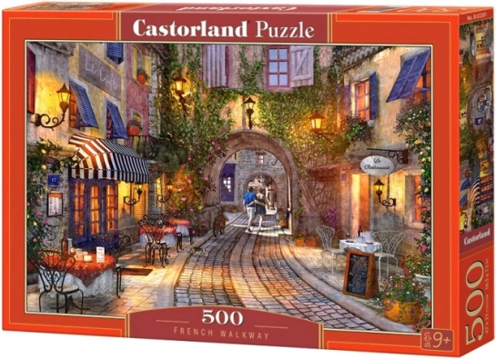 Puzzle 500 pièces - Trottoir français