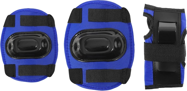 Ensemble de protections pour patinage Nils Extreme – bleu – L