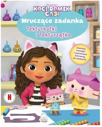 La maison de Gabby – ronron… : livre d’activités cartonné pour enfants