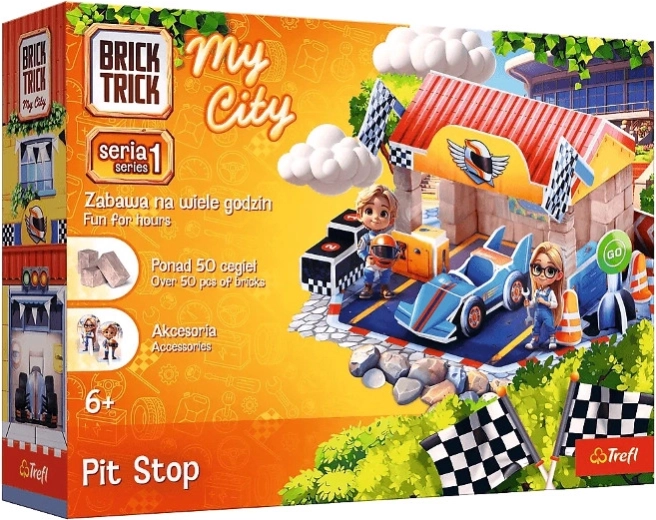 Brick Trick My City stand de ravitaillement