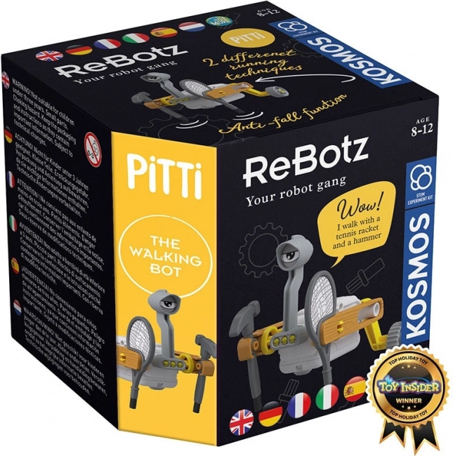 Robot Pitti - Robot articulé à assembler pour enfants