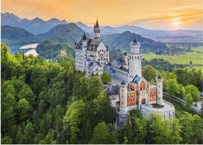 Puzzle Neuschwanstein printanier 1000 pièces