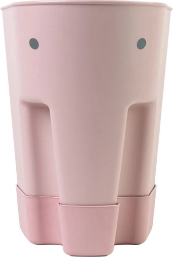 Shnuggle Ellie panier de rangement pour jouets de bain blush pink