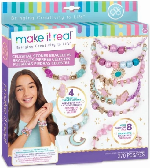 Make It Real kit de fabrication de bracelets Celestial Stones