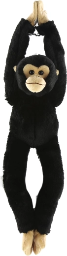 Singe chimpanzé en peluche suspendu 46 cm
