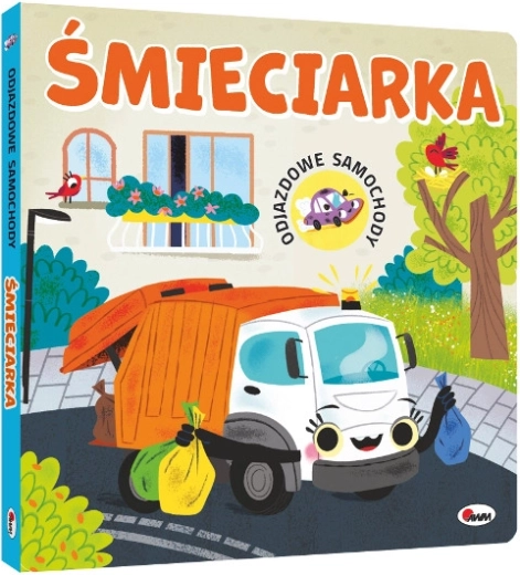 Voitures super fun : Camion-benne – livre cartonné pour enfants