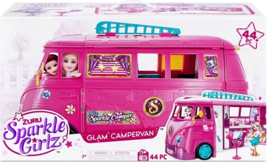 ZURU Sparkle Girlz camping-car rétro avec accessoires