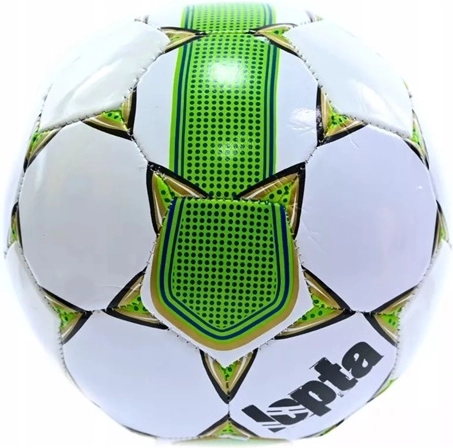 Ballon de football taille 5 blanc-vert 260–280 g