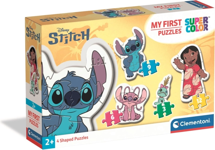 Mes premiers puzzles 3-6-9-12 STITCH par Clementoni