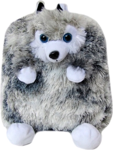 Petit sac à dos gris pour enfant Husky