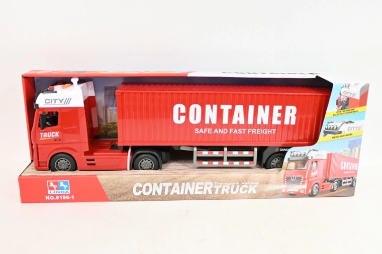 Camion TIR avec conteneur 59 cm avec lumière et son