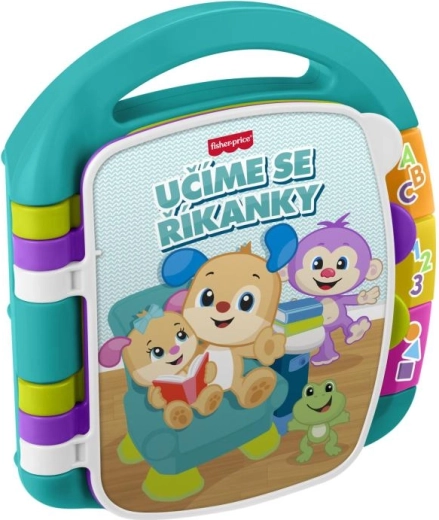 Fisher-Price Apprenons les comptines – livre musical