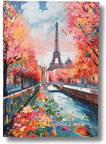 Carnet d’enregistrement A5 ligné 8 mm, 100 feuilles CONCORDE