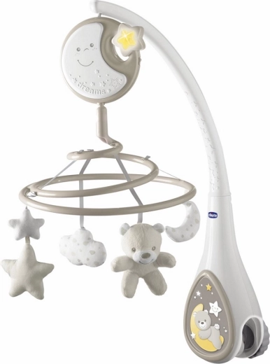 Chicco mobile de lit et jouet suspendu 3en1 Next2Dreams neutre