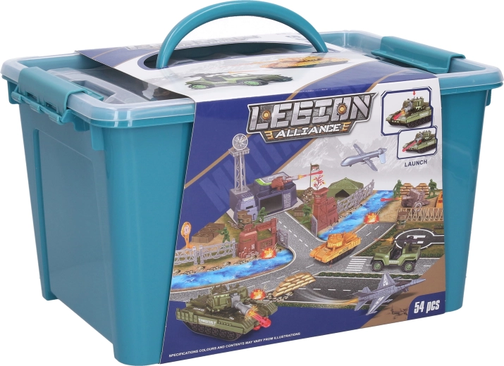Set de jeu militaire - 54 pièces