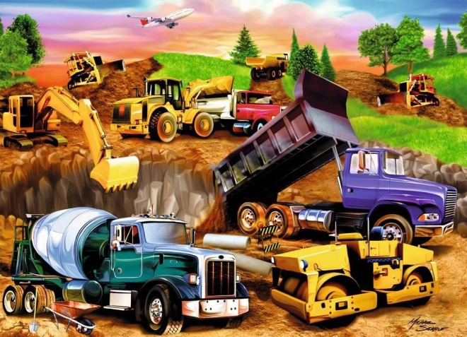 Puzzle Chantier 60 pièces RAVENSBURGER