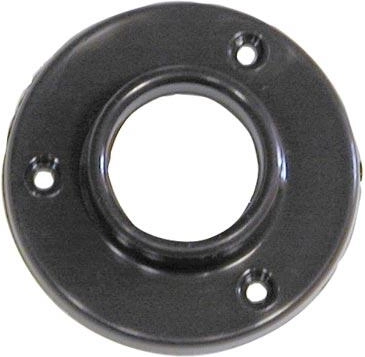 Rosace d’armoire en plastique marron (50 pcs)