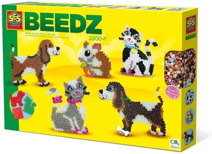 SES Creative Beedz perles à repasser – animaux